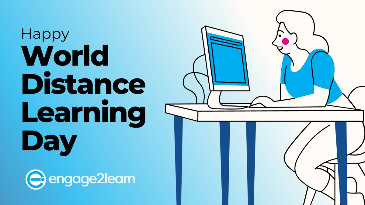 engage_learning's tweet photo. #WorldDistanceLearningDay is a day to embrace the learning that takes place outside of a physical classroom. #e2L wants to recognize all our HEROS of #publiced that pivoted so quickly into virtual &amp; blended learning due to Covid-19. TY for all you do in &amp; out of a classroom! https://t.co/DGhOfFzO91