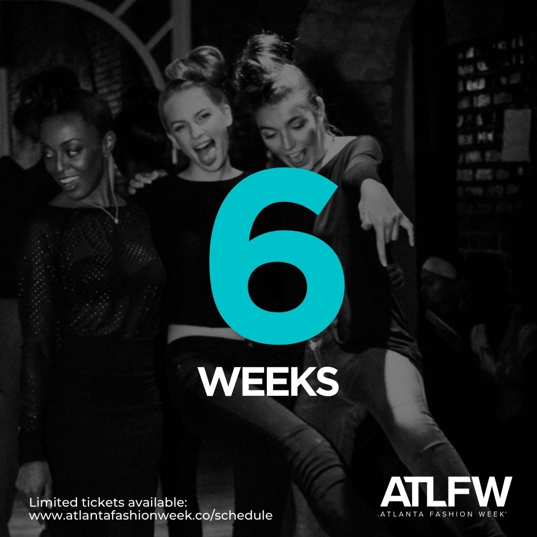 atlfw_week's tweet photo. 6 Weeks and counting until the shows hit the runways at #ATLFW on October 5-8 2021🔥As always, click the link in our bio to purchase your ticket! ✨

#ATLFW #atlantafashionweek #atlanta #weloveatl #AVO #atlantasveryown #atlmodels #atlphotographer #atlantafashion #fashion https://t.co/wvOSMz0KJl