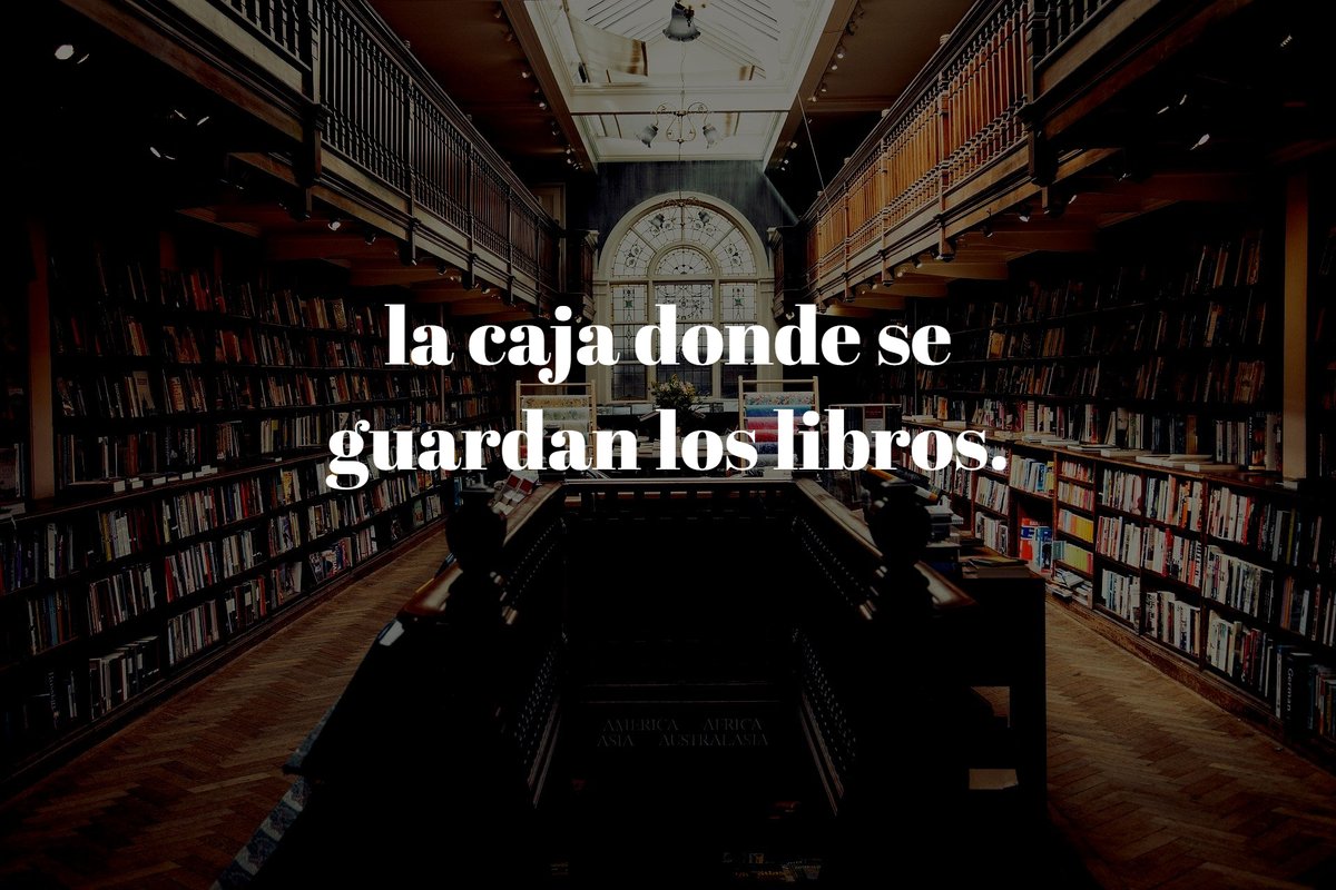 ¿Conoces el origen de la palabra "biblioteca"?