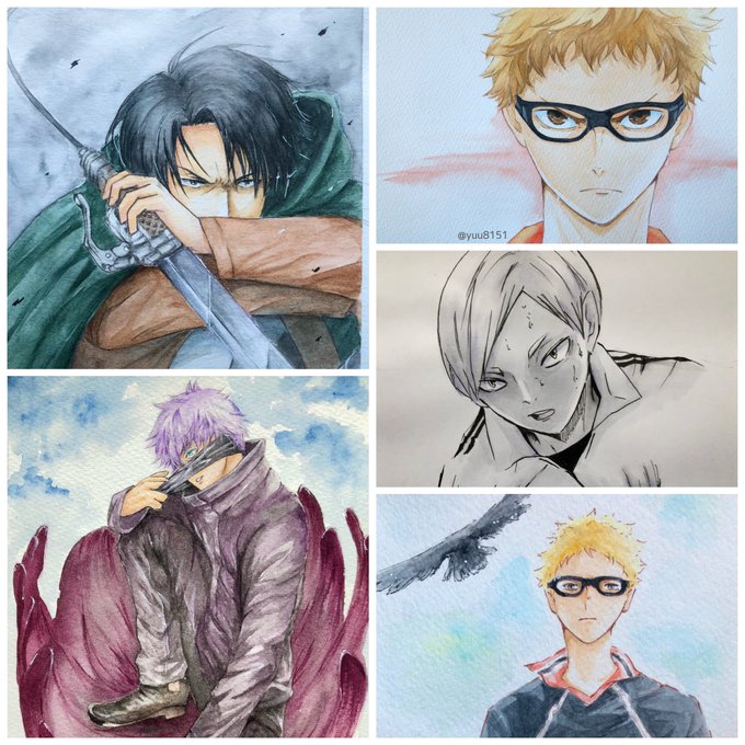 #今月描いた絵を晒そ
8月はこれだけ😂 