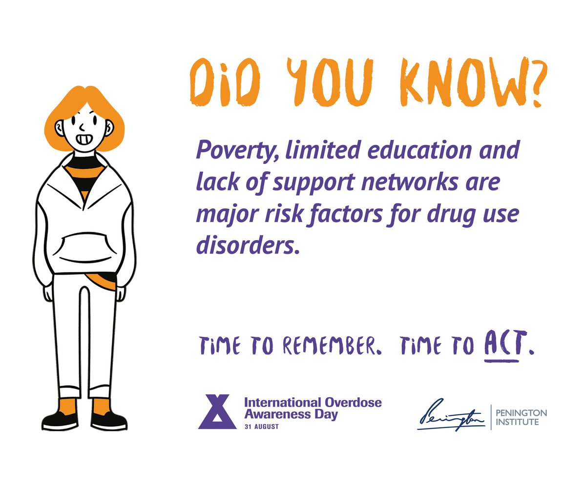 Today is #InternationalOverdoseAwarenessDay. Unfortunately far to many Canadians are dying from overdoses each year. SJA would like to remember those we have lost to overdose. Learn how you can help to #EndOverdoes at overdoseday.com. #IOAD2021