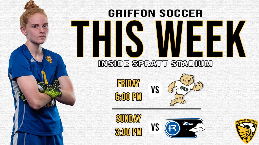 GriffonSoccer's tweet photo. Two chances to see us at home this week as we open our season with the Stoney Creek Hotel Classic. https://t.co/I4f8eyUuSW