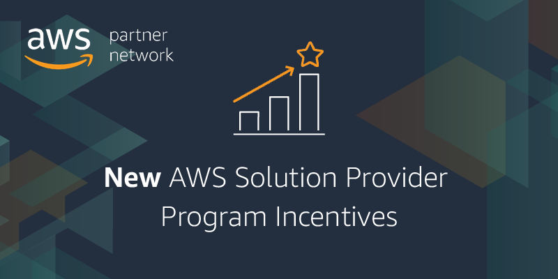 AWS_Partners's tweet photo. The #AWSPartners Channel Program continues to evolve based on partner feedback &amp; dynamic customer needs. 

AWS is launching two new financial incentives for AWS Solution Providers to help accelerate their growth &amp; develop strong customer relationships: https://t.co/BMrZzpAhDn https://t.co/9vrIsGucv2