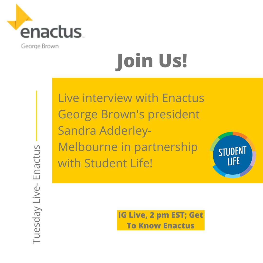Enactus George Brown tweet media