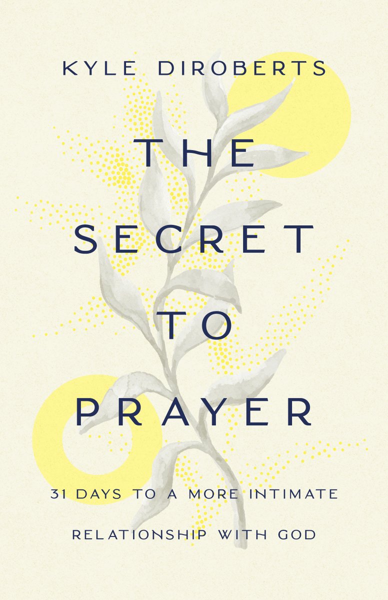 Launch Day today!  

What a surreal feeling! 

I'm humbled and thankful for what the Lord has done!

Pick up your copy today anywhere books are sold! 

thesecrettoprayerbook.com