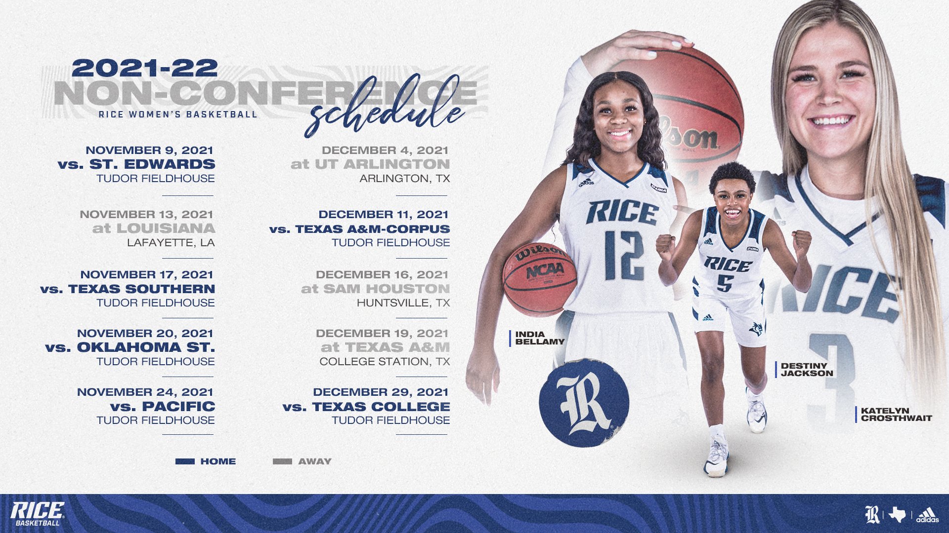 Rice university hotsell women's basketball roster