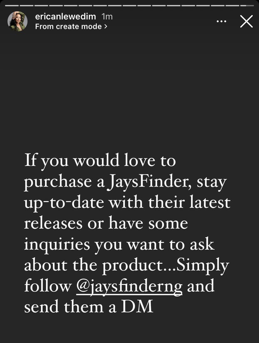 StarGirlDaily's tweet photo. Elites follow Jaysfinder on Instagram to keep up with the latest updates and make your day a lot easier by purchasing on their website now! They ship worldwide! 

https://t.co/QJBaWqltWs #EricaXJaysFinder 💫✨ https://t.co/10J0KrkDu5