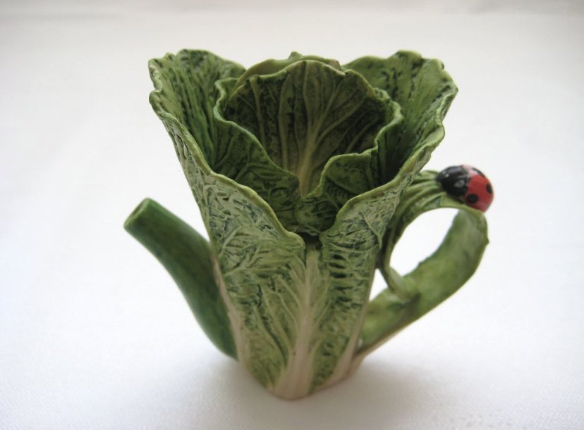 teapots shaped like plants <3