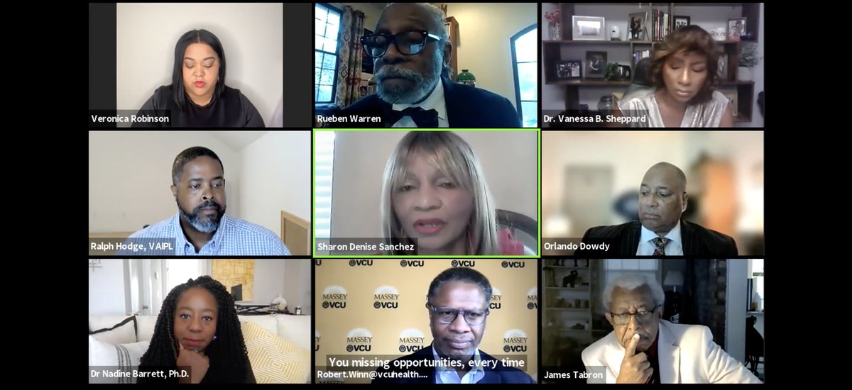 Duke_CTSI's tweet photo. A diverse panel of faith leaders, researchers, and community members discussing the #PathToTrust:

"It's not enough just to be at the table. What are we going to be served? When we invite people, we need to show we'll listen to them." -James Tabron of Durham https://t.co/Jop8YGxlEH
