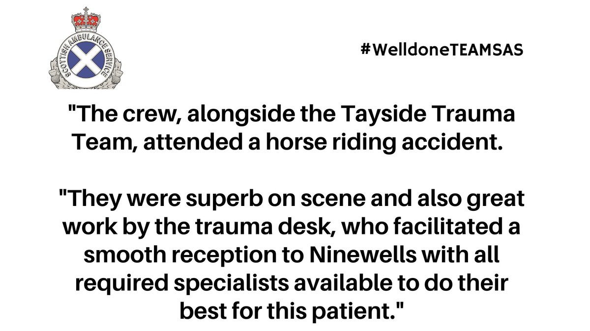 Scottish Ambulance tweet media