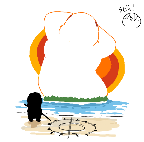 #今月描いた絵を晒そう
ああぁっ あっ 過ぎてもうてた( XωX ) 