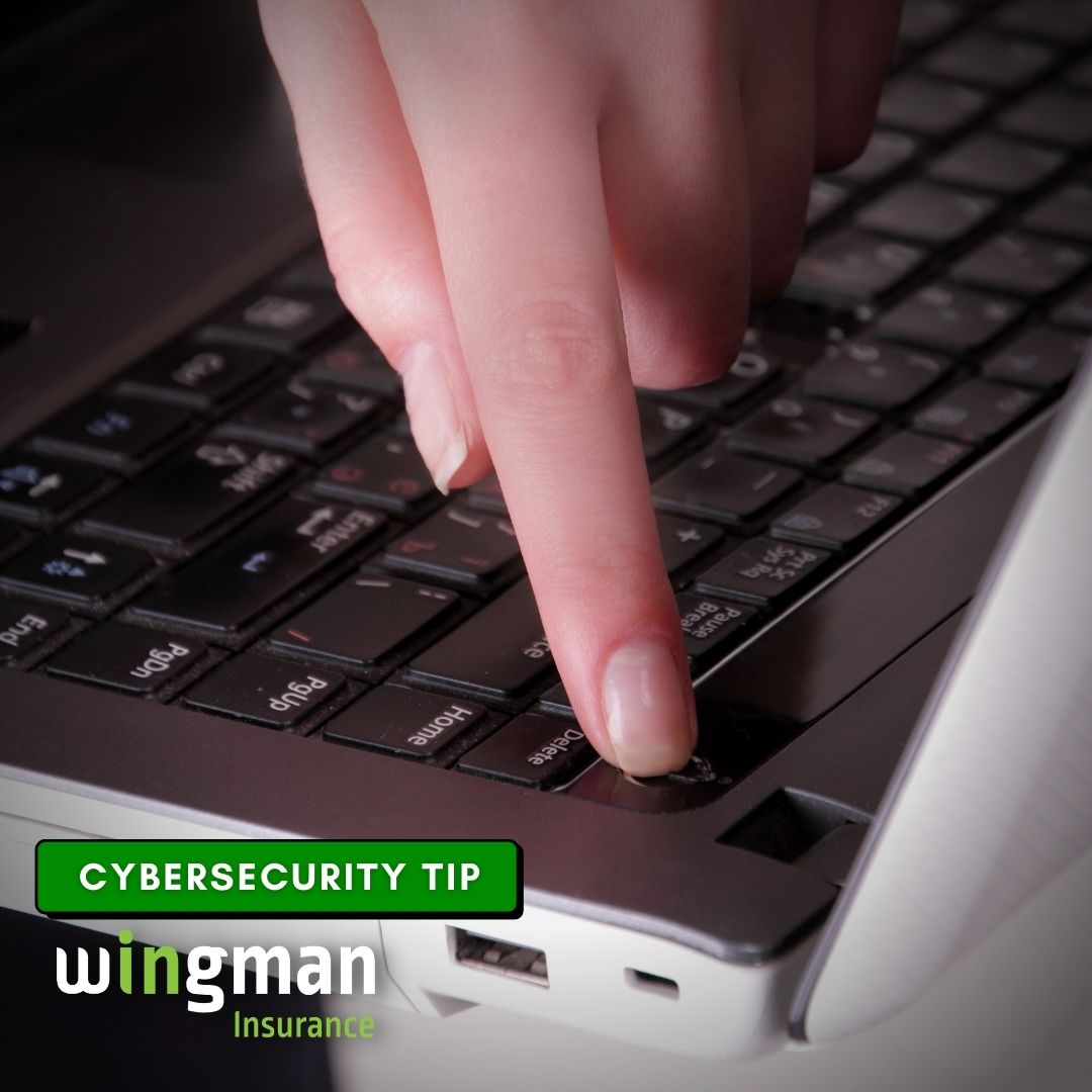 CYBERSECURITY TIP 💡

Never leave devices unattended. Lock them up or turn them off, so nobody else can use them while you're away.

#wingmaninsurance #wingman #cyberinsurance