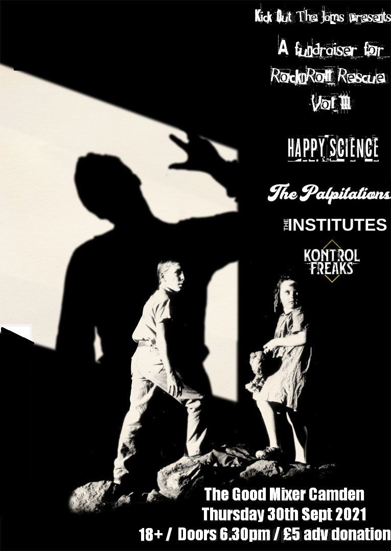 Having tore the roof off the sucker last Thurs, our next free entry show at <a href="/goodmixerpub/">The Good Mixer</a> in aid of <a href="/rock_rescue/">Rock N Roll Rescue</a> #camden is on 30th Sept feat <a href="/HappyScienceOFL/">Happy Science</a> <a href="/ThePalpitations/">dr nj</a>  <a href="/theinstitutesuk/">THE INSTITUTES</a> &amp; Kontrol Freaks. Please make an adv donation at skiddle.com/e/35824860