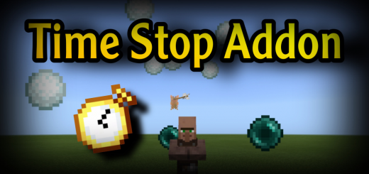 MCPEDL on X: Time Stop Addon -  - By AmGamer766   / X