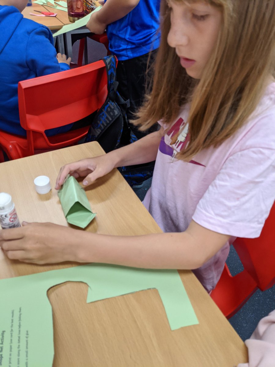 MrsMoyesP7's tweet photo. 2D and 3D shape is the focus for the whole school this week at @DeansPrimary. We used nets to create these 3D shapes while discussing their properties and where we would see them in the world around us #shape #mathsfocus https://t.co/x7JTx4oApK