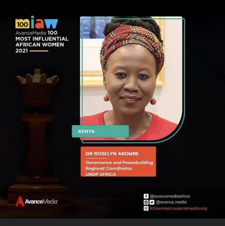 Dr. Roselyn Akombe tweet media