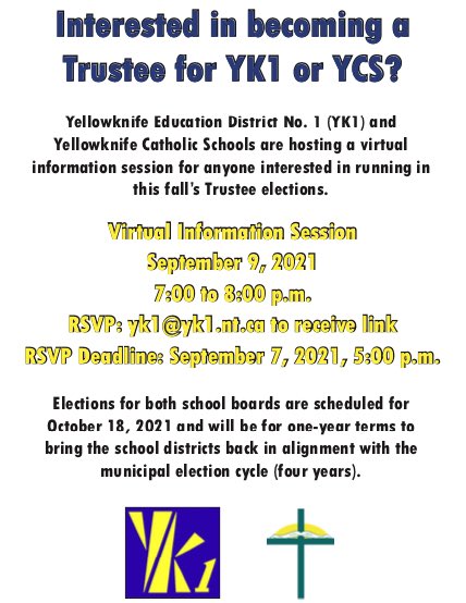 CandaceYcs's tweet photo. @yk1_schools and @ycsnwt are hosting an information night next week for anyone looking to run in the October election. https://t.co/KRnWislthw
