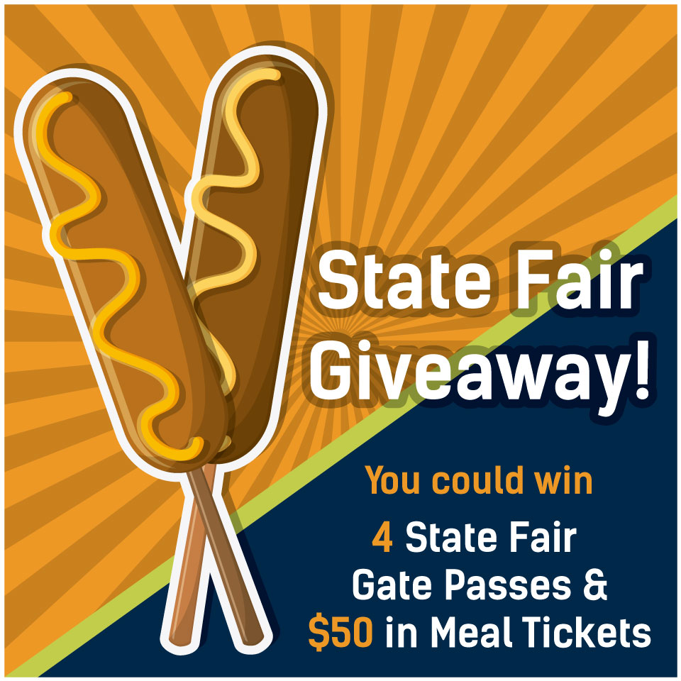HeartlandWay's tweet photo. 🎡🍭It's almost time for the Kansas State Fair!🎠🍗
We are giving away 4 gate passes and $50 in meal tickets! Like, comment, and retweet to enter to win. The winner will be announced Wednesday, September 8 at 10 am. #HeartlandWay https://t.co/EopkDnK8jS