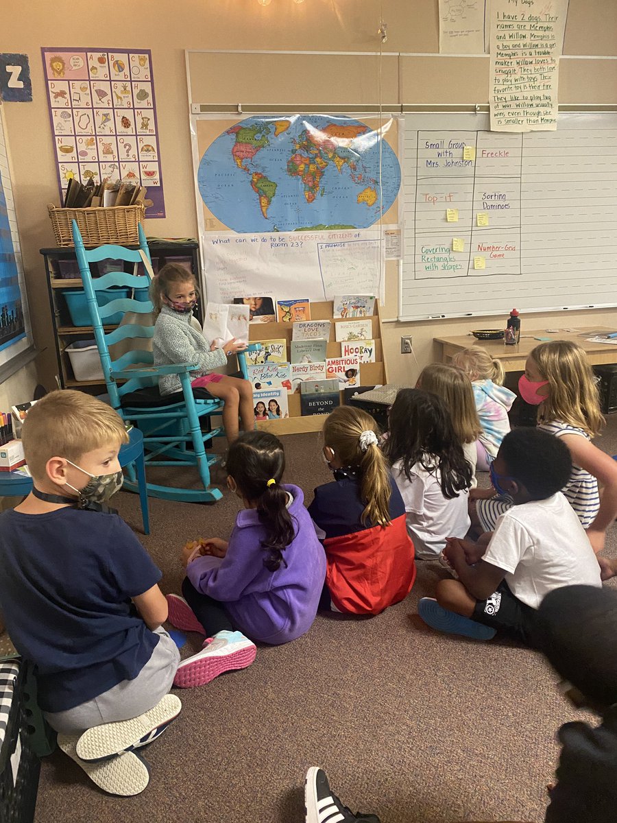 2nd graders are authors! We love to listen to our friends share stories they wrote themselves <a href="/BSEhseIN/">BSE-HSE</a>