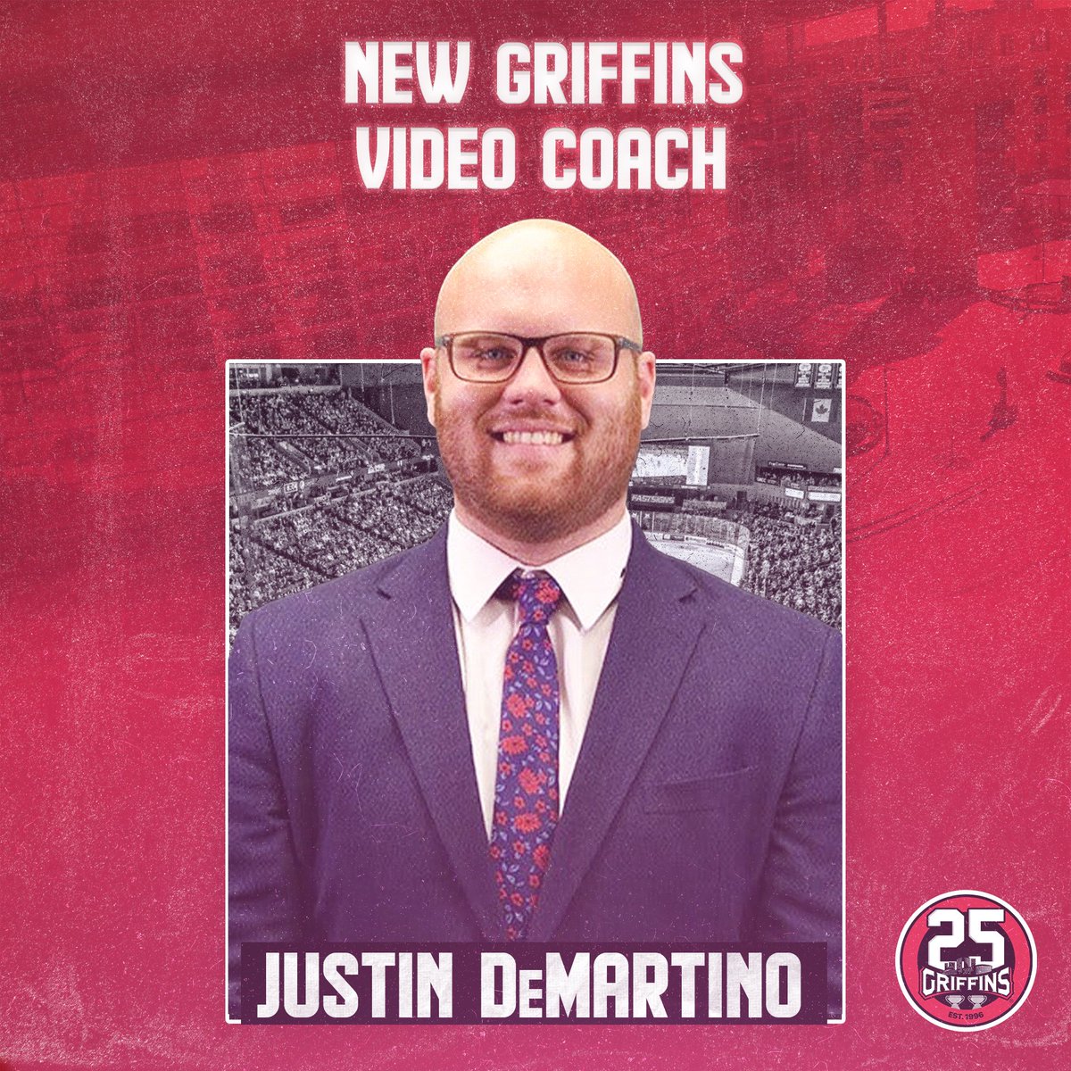 UPDATE: The Detroit Red Wings on Tuesday announced the addition of Justin DeMartino as the new video coach for the Griffins.

Details >> bit.ly/3BprkOg