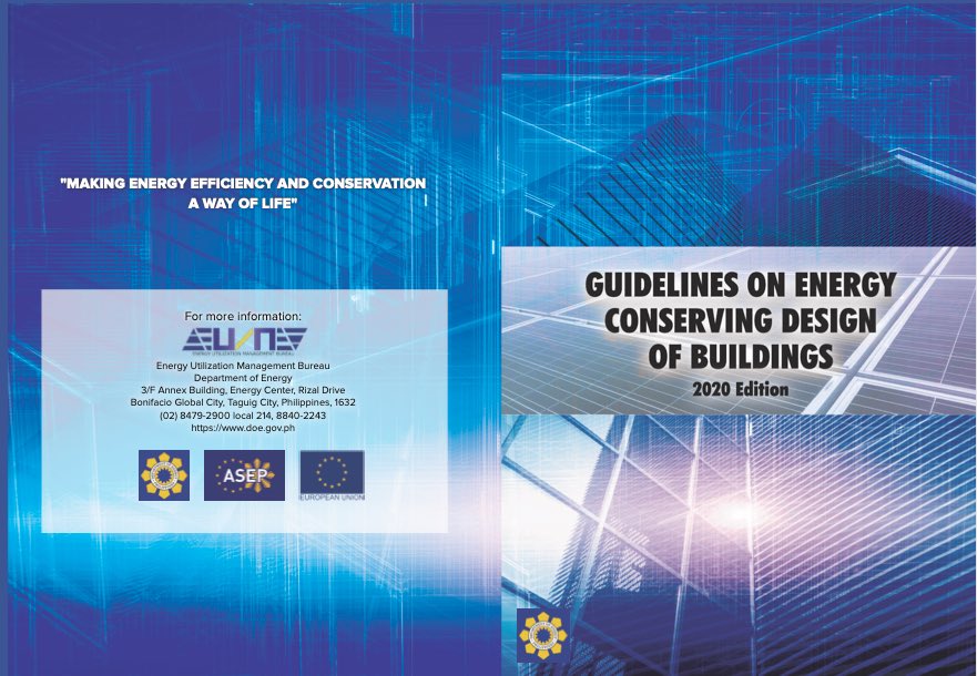 euasepta's tweet photo. With technical assistance from the @EUinthePH -supported #EUASEPTA, the Guidelines was published and publicly launched early this year to ensure the use of energy-efficient systems in the building sector.

#EnerhiyangAtin
#ESecureMo
#EnergyEfficiency https://t.co/T3GeTxBDCh
