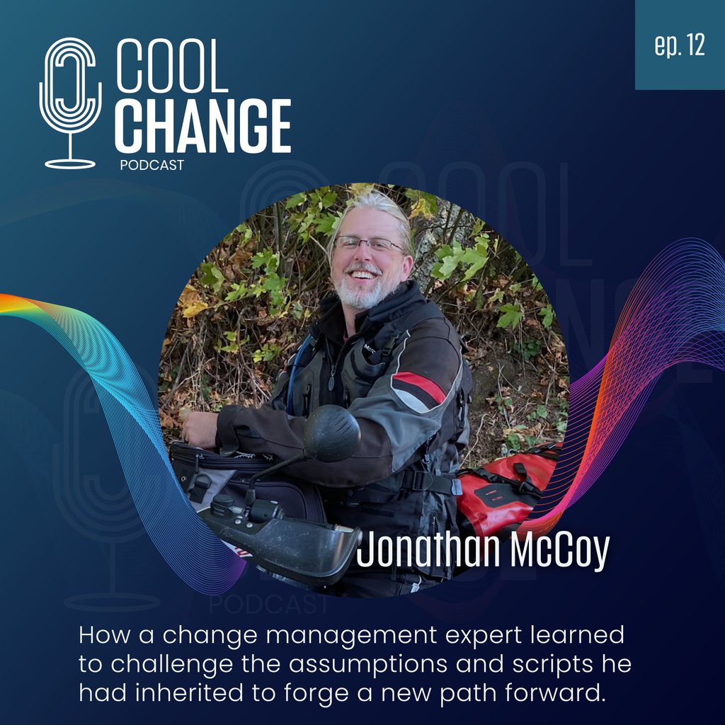 coolchangepdcst's tweet photo. Jonathan McCoy is a deep thinker in the space of change. A long-time consultant in this space, many of his most poignant lessons have come from life outside of work.

Live fully. Listen in 🎧

Cool Change: https://t.co/XD6OsDy7mT https://t.co/7o8HHamfTk