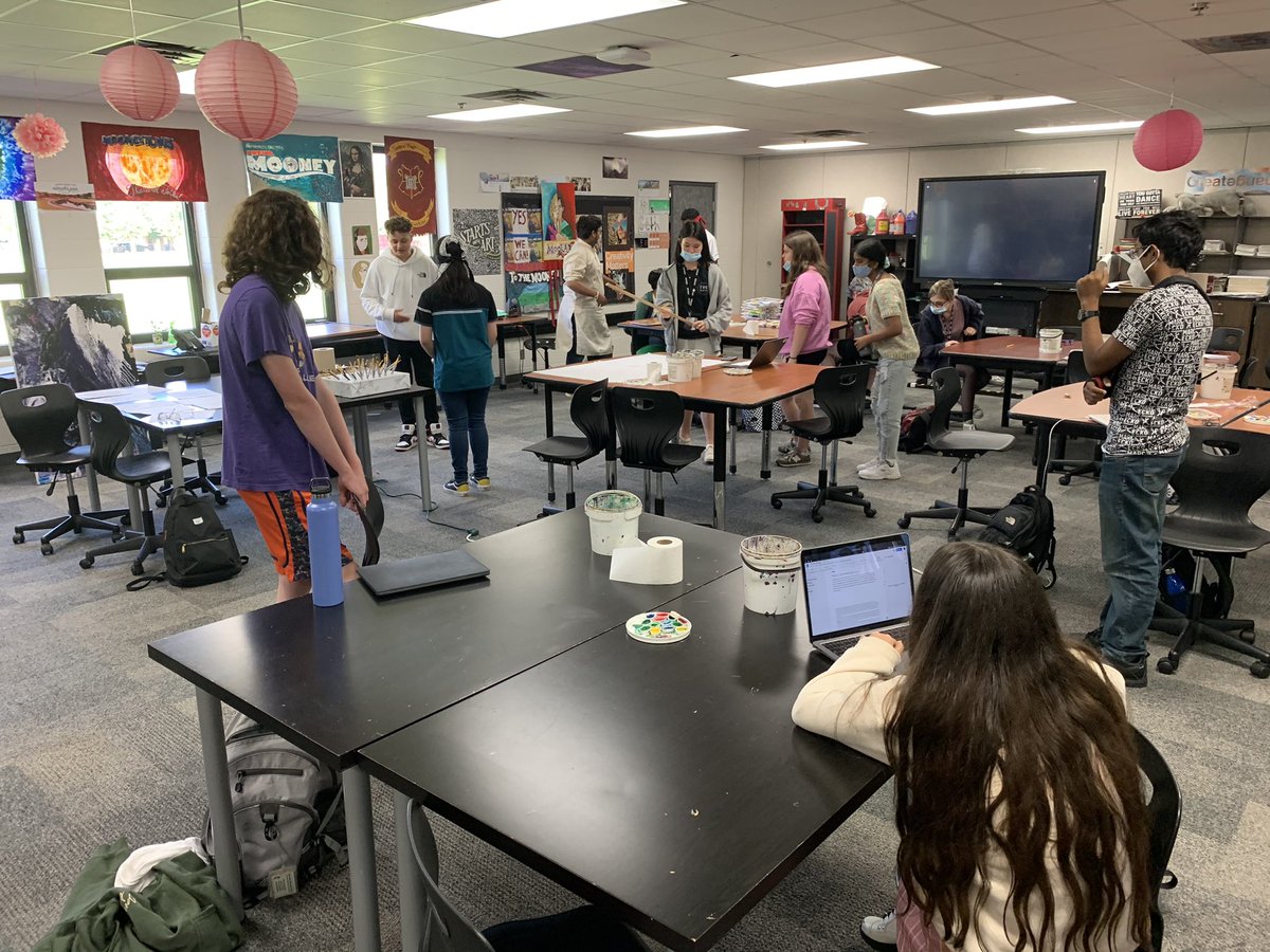 NewTech_NTC's tweet image. Here is another picture of learners working on Flags from Networking on Friday!