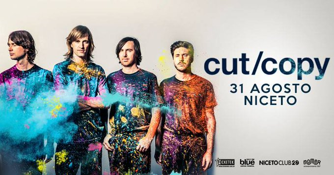 El 31 de Agosto de 2018, 3 años atrás, CUT/COPY (
<a href="/cutcopy/">cut/copy</a> ) se presentaba en <a href="/NicetoClub/">Niceto Club</a>
 #BuenosAires 🇦🇷.