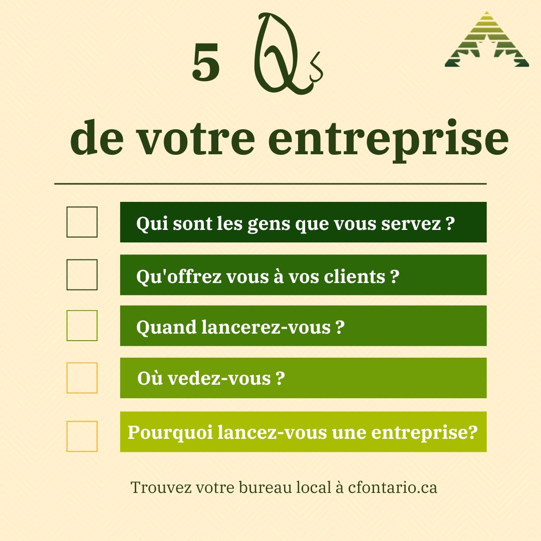 Assurez-vous que votre plan d’affaire réponde aux bonnes questions. Le Développement des collectivités est ici pour vous aider.  

#mardiconseils #smallbusinesstips #entrepreneurs