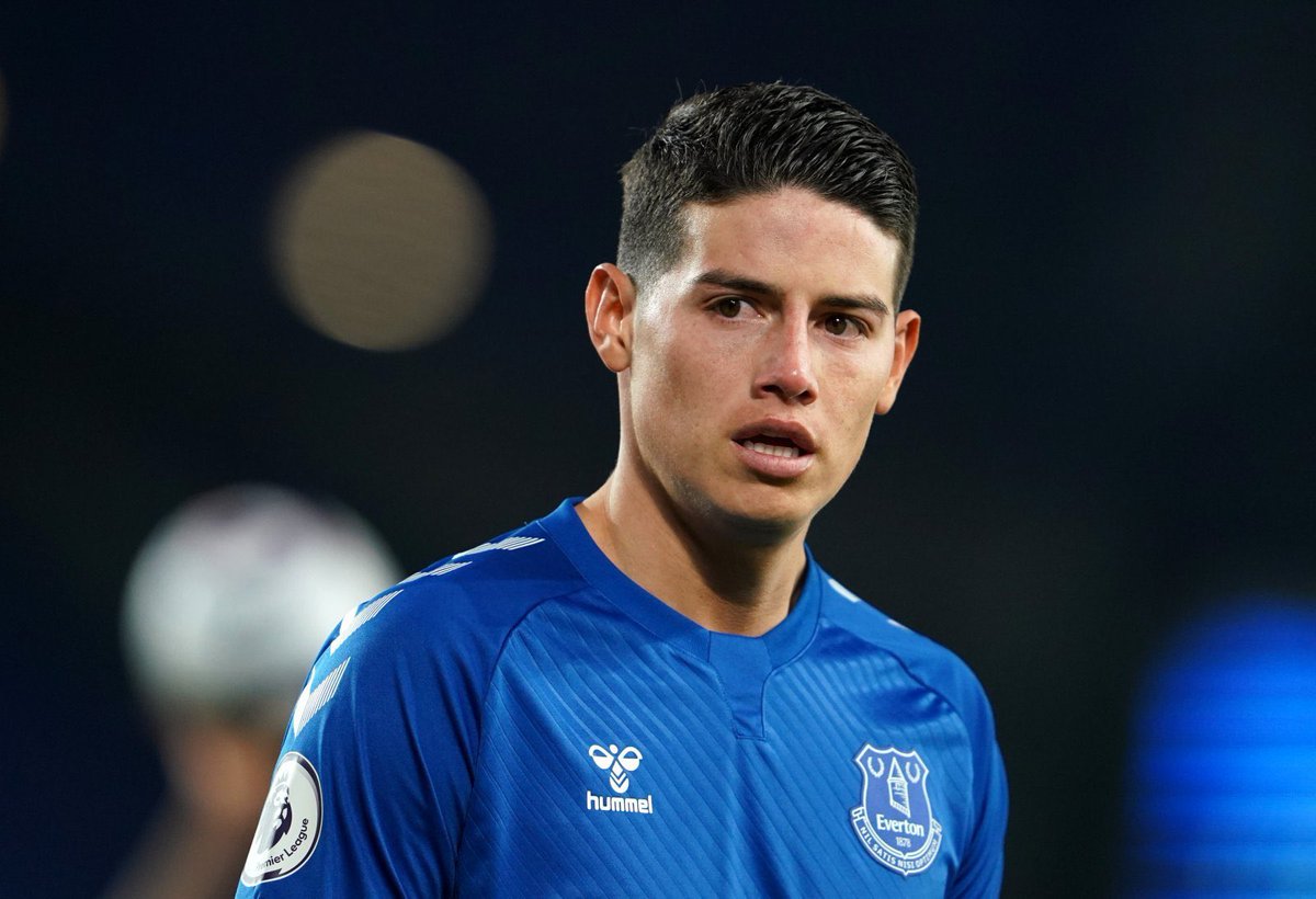 The Toffee Blues on Twitter: &quot;🗞James Rodríguez has indicated he is  prepared to stay at Everton. The blues had hoped James would reach an  agreement with Porto in a deal that would