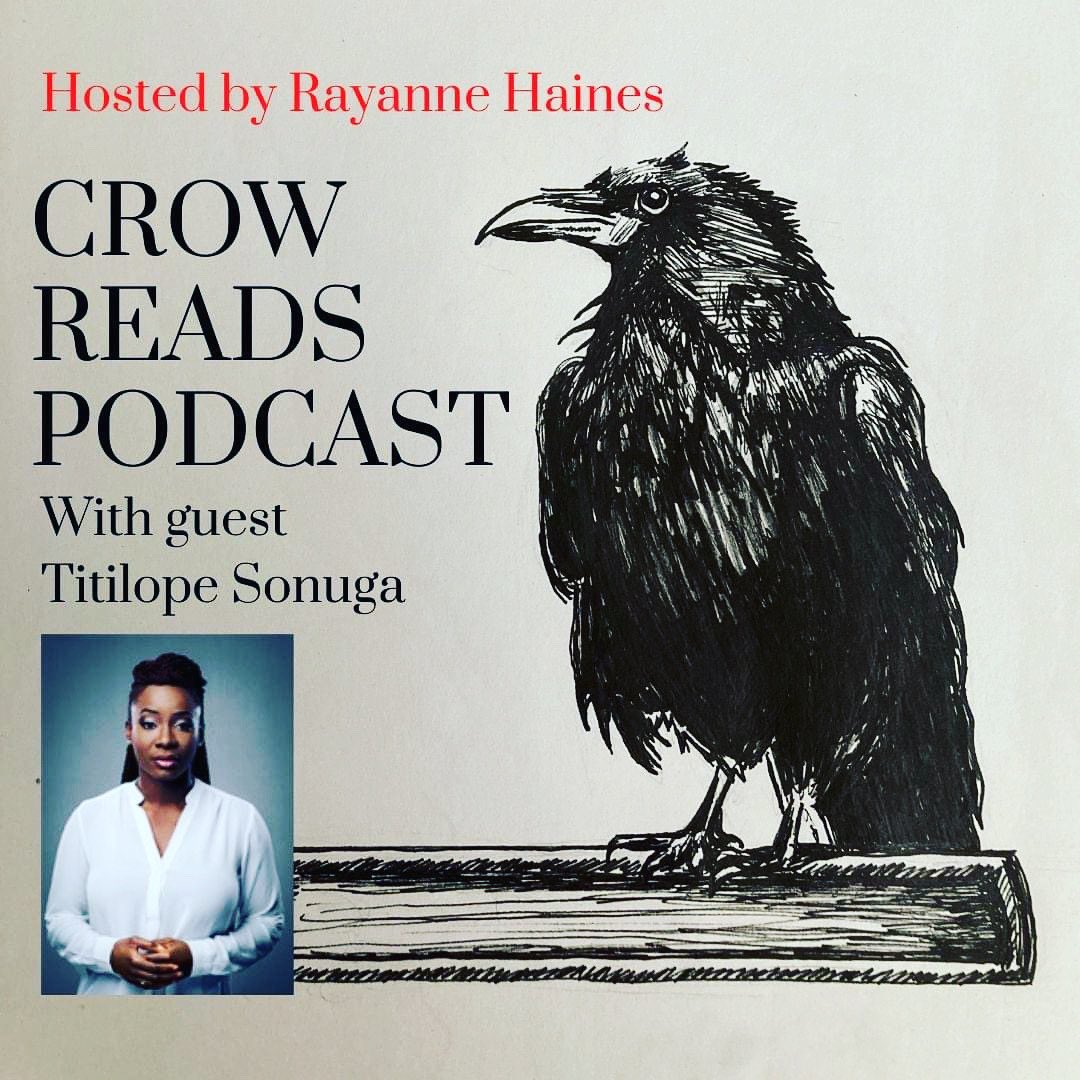 The 8th episode of Crow Reads with the amazing <a href="/deartitilope/">Titilope Sonuga</a> is out today! I've said it before and I'll say it again, Titilope is gift!

With thanks to <a href="/WeReadAB/">Read Alberta</a> &amp; <a href="/albertapodnet/">Alberta Podcast Network</a> for their support.

readalberta.ca/interviews/ray…