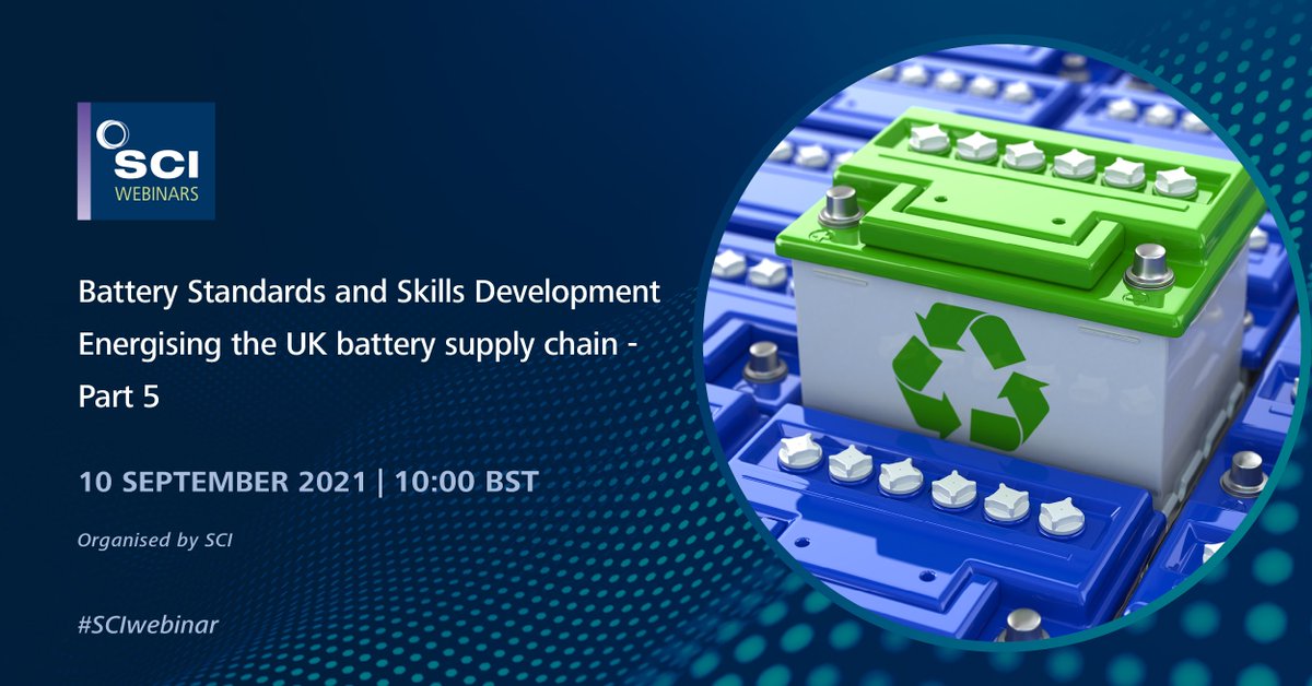 SCIupdate's tweet photo. 📢 Register now: https://t.co/S7qXsqdhY4
Sponsored by @Abelimray
#SCIwebinar #recycling #battery #energy #netzero https://t.co/dX0KbLF89e