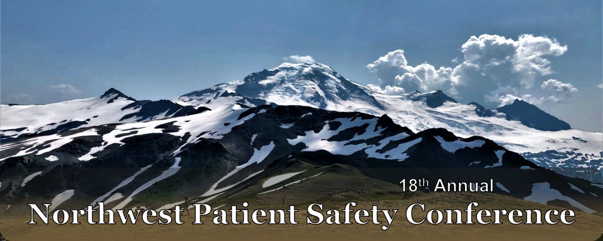 18th Annual Northwest Patient Safety Conference
October 6 &amp; 7 &gt;&gt;pheedloop.com/NWPSC21/site/h…&lt;&lt;
FREE to patients, families &amp; students. $75 for healthcare professionals. CEs include CNE, CPHQ, CPPS, BCPA, and ACHE