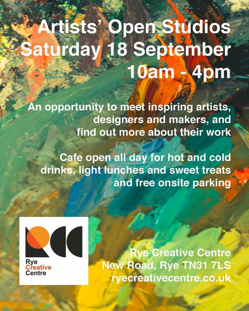 Your annual opportunity to visit my studio…
10am-4pm
Saturday 18 September
Actually, you’re welcome anytime but if you come on the 18th I will have tidied and swept the floor a bit 🧹 

#savethedate #openstudios #rye #ryeeastsussex instagr.am/p/CTPlVT6IMgg/