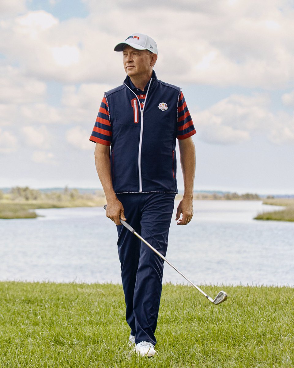 RalphLauren's tweet image. Introducing our Official U.S. #RyderCup uniforms

Accented with the Ryder Cup logo and patriotic emblems, our uniforms feature bold color-blocking and stripes in a palette of red, white, and blue

Discover more #PoloGolf styles: rlauren.co/RyderCup-T

#RLXGolf #PoloRLStyle