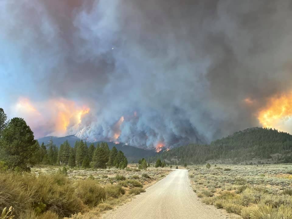 These pictures out of the #DixieFire yesterday are mind blowing. 

Credit: Plumas County Search and Rescue, via Lassen Social Media on Facebook