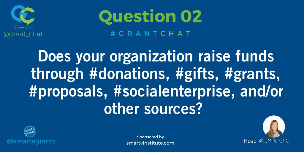 Grant_Chat's tweet image. Q3: Who is currently on your #funddevelopment team? Are there silos or integration? Example: Donor relations and Grant pros communicate and know about their co-worker’s goals/work. #GrantChat
