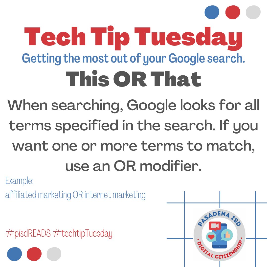 mavlibrary's tweet image. It&apos;s #TechTipTuesday! Google search #techtip from CTHS!

#googletip #googletechtip #mavlibrary #mavsREAD #pisdREADS #digitalcitizenship @mycthslrc