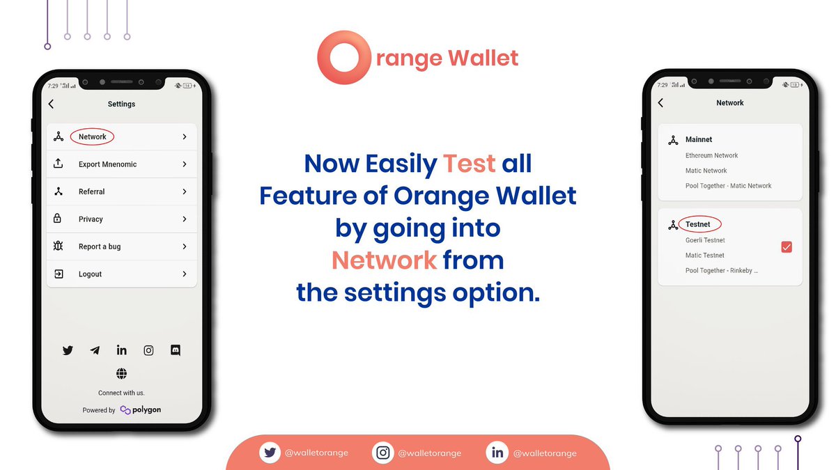 mauytha's tweet photo. The best user friendly crypto wallet on #PolygonNetwork @WalletOrange 
#web3 #cryptocurrecy #Blockchain https://t.co/ALVeGlQQDq