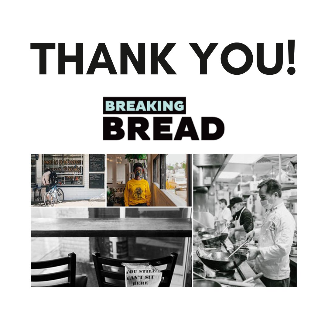 Our gratitude &amp; thanks to the photographers, restaurants, printing studio &amp; those who purchased prints from #BehindthePlexi - a collab between #breakingbreadnow &amp; Brad Roark of <a href="/Nookvancouver/">Nook</a>. Over $6500 was raised to help support those in our hospitality industry ❤️ <a href="/smccomm/">SMC Communications</a>