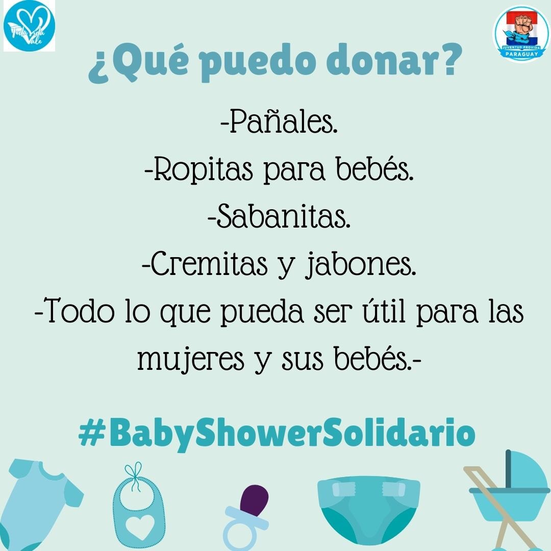 juvprovidapy's tweet photo. ¡Contactá con nosotros y sumate al #BabyShowerSolidario! 

💙💪🏼 https://t.co/GEVOfT5j0S