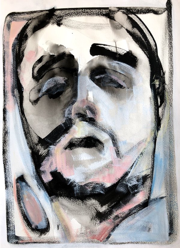 faces_beyond's tweet image. bf0725 looks down on us a bit from above.Not out of arrogance or know-it-all,but more out of a question:"Do you see me?"His gaze seems to be turned inward, but in this he seems to appeal to the viewer's reaction.

opensea.io/assets/0x8f04b…

#nft #nftart #NFTCommunity #nftcollector