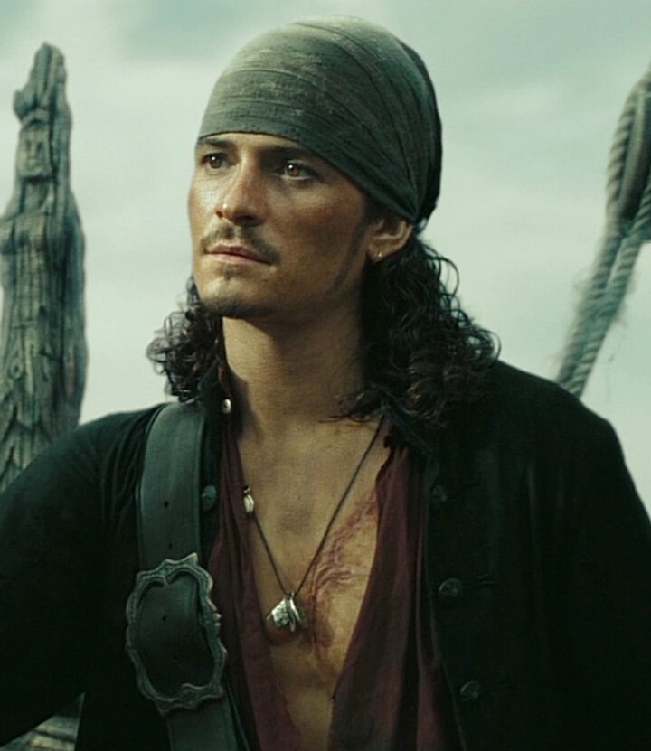 will turner in                     will turner in     
the beginning                   the end of 
of potc trilogy                  potc trilogy