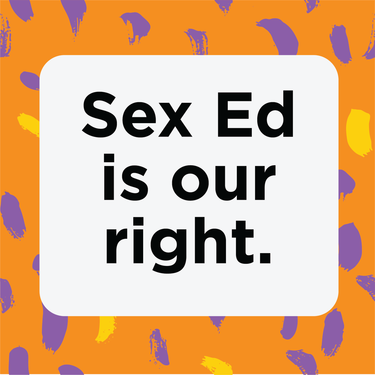 Centring youth perspectives is necessary when it comes to sex ed. Too many youth in BC are not getting the sex ed they need to make informed decisions. Sex ed content they are receiving needs to be better. Learn more about how we can improve at youthco.org/sexedisourrigh….