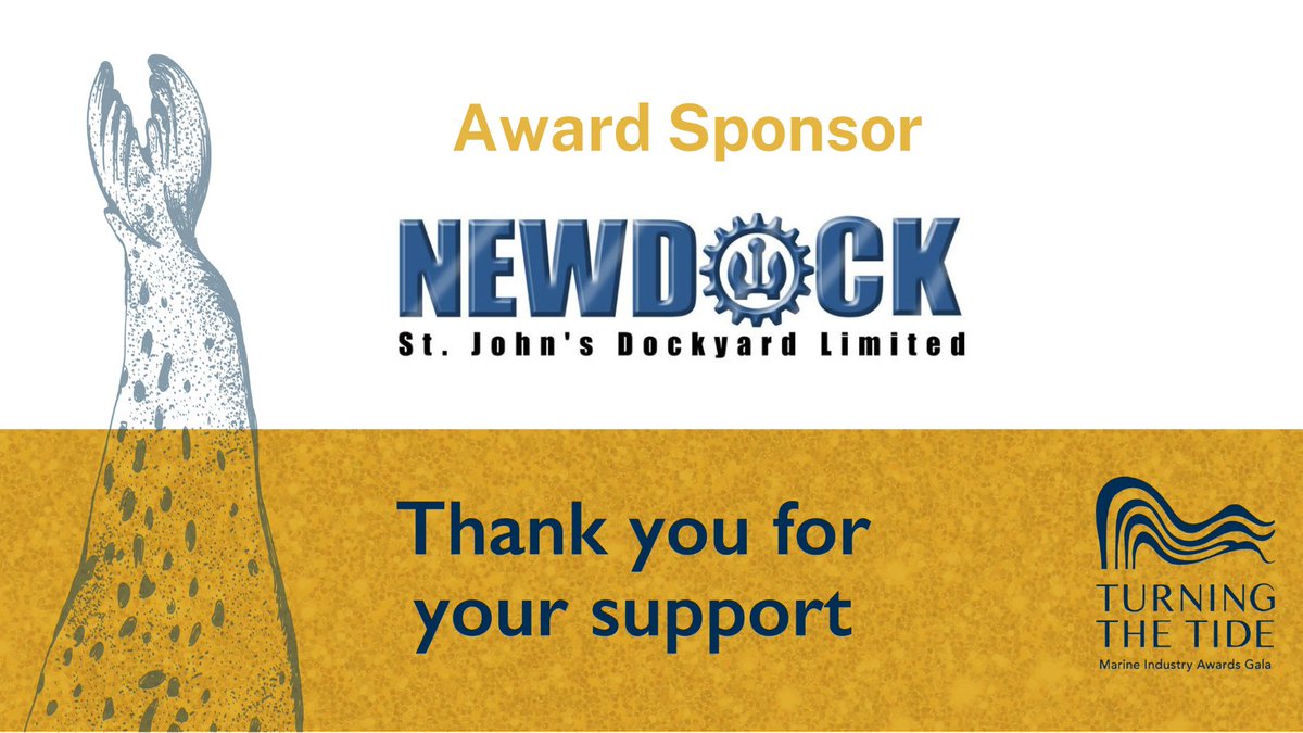 turnthetidenl's tweet photo. Thank you to #Newdock for supporting the fourth annual Turning the Tide Marine Industry Awards as an Award Sponsor! We thank Newdock for their continuous support since Turning the Tide’s inception.
✨Join us on September 16th at the @theSJCC for tickets: https://t.co/hSNbMekjSn https://t.co/67CUJr4Yxj