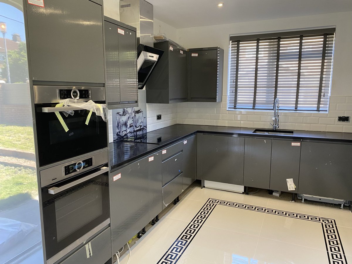 Our current kitchen installation project.