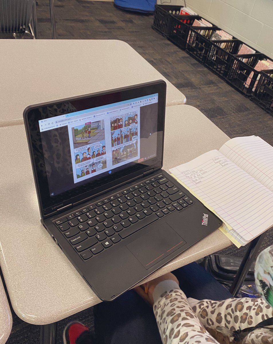 CMohning's tweet photo. The 8th grade @Dean_CFISD Mustang readers were finding ebooks they might want to read. #bookbrowsing #books #readinglife @CFISD_RWcoach @KelliMColeman1 https://t.co/5kwD9MJ1tr