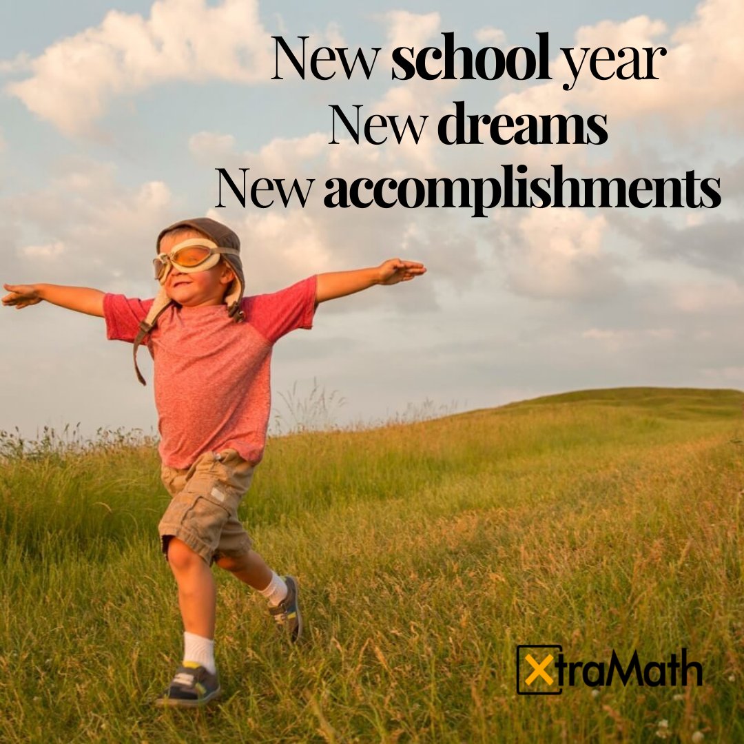 XtraMath_US's tweet photo. 🚀Back to School! We're excited to help students create new dreams & accomplishments this year, our new program keeps students engaged & learning. For more info: sales@xtramath.com
#XtraMath #XtraSTEM #STEM #BackToSchool #Math #Mathclass #Teachers #Students #education #school https://t.co/dyEmiE8Lfz