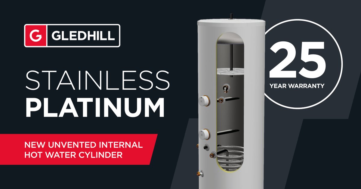 GledhillGroup's tweet photo. Dedicated to providing installers and homeowners with a solution to every application, Gledhill's Stainless Platinum incorporates an internal baffle.
Find out more: https://t.co/ncP3hfRchm
#Gledhill #StainlessPlatinum
#OneNameEverySolution https://t.co/C7vCPtKkbg