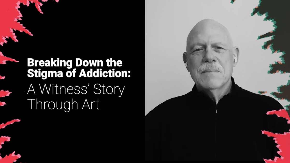 NIDAnews's tweet photo. For #IOAD2021 @OverdoseDay, watch artist, advocate @wlstoehr’s intimate testimony as he shares his story of loss &amp; his journey to combat #stigma of #addiction through art. https://t.co/gAYTEQFXLl https://t.co/KxsGDnAKRZ